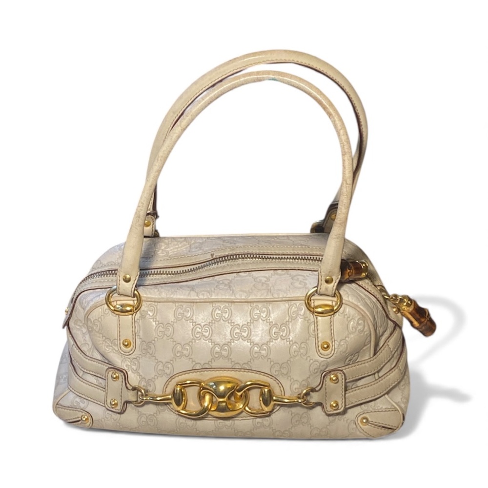 GUCCI VINTAGE LEATHER BAG